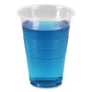 Boardwalk Translucent Plastic Cold Cups, 16 oz, Polypropylene, 50 Cups/Sleeve, 20 Sleeves/Carton -BWKTRANSCUP16CT